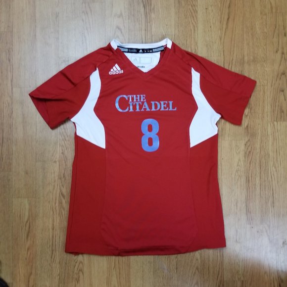 Authentic Citadel Bulldogs Soccer Jersey Adidas - Picture 1 of 6